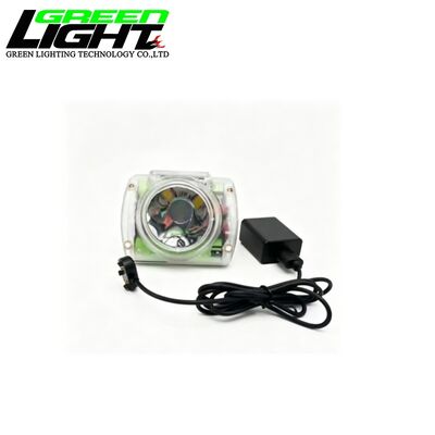 23000Lux Lampu Cap Pertambangan Isi ulang Lampu depan LED tanpa kabel Lampu depan IP68 Waterproof Hard Hat Light GLC-6M