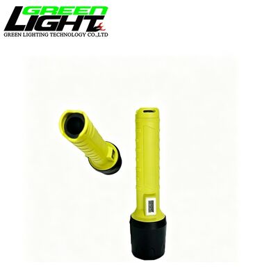 10000Lux Lampu senter tambang LED isi ulang IP68 Waterproof Lampu senter industri dengan pengisian daya USB Magnetic 3.4Ah Baterai