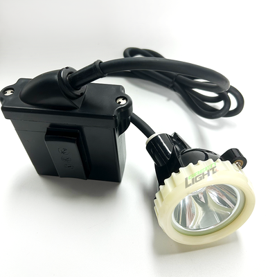 Industrial LED Mining Lamps Corded Cap Rechargeable Model Designed to Offer Bright Lighting for Underground Mining Safety