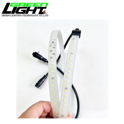 IP68 Waterproof Industrial LED Strip Light AC220V 17W Mining Linear Light for Underground Tunnel Lighting 0414 Series