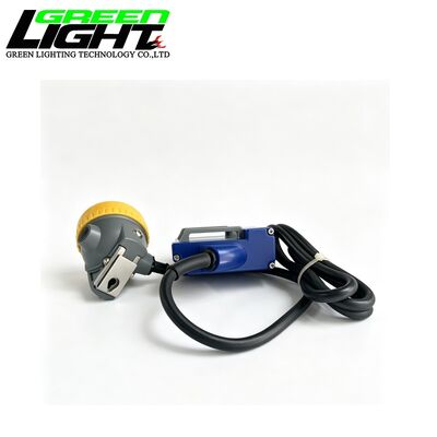 GLT-7C 15000Lux Corded Mining Cap Lamp Rechargeable LED Miner Headlamp IP68 for Underground Mining 