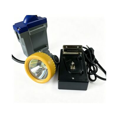 GLT-7C 15000Lux Corded Mining Cap Lamp Rechargeable LED Miner Headlamp IP68 for Underground Mining 