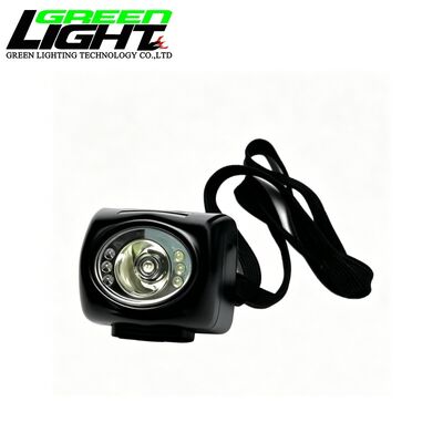 GL4.5-A 4500Lux Corded Mining Cap Lamp LED Miner Headlamp IP68 with Digital Display Hard Hat Light