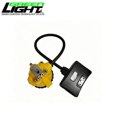 15000Lux Corded Mining Cap Lamp Rechargeable LED Miner Headlamp IP68 with 6.8Ah Battery