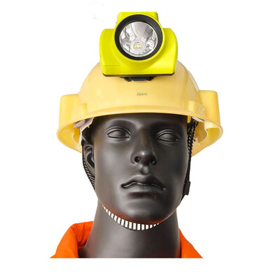 Rechargeable Cordless Miner Lamp - 25000Lux LED Cap Light, 12H Runtime, IP68 Rated