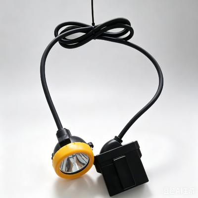 Corded Mining Helmet Light Rechargeable LED Cap Lamp with 3 Brightness Modes