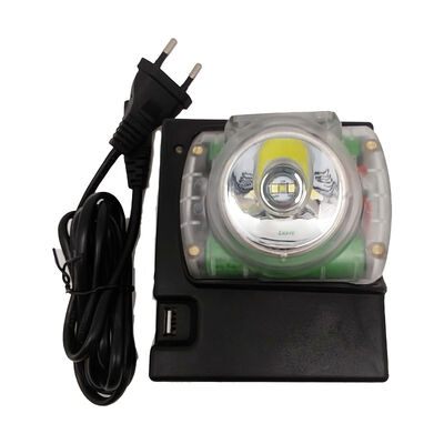 Portable Cordless Mining Lamp, Super Bright LED Work Light with Hands-Free Head Strap