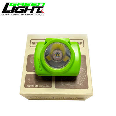 GLC-6 20000Lux Cordless Mining Cap Lamp Rechargeable LED Miner Headlamp IP68 for Underground Mining
