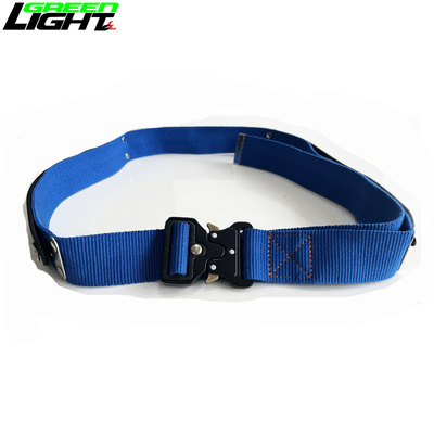 Underground Mining Safety Belt Adjustable Miner Tool Belt with Reflective Strips Padded Shoulder Strap